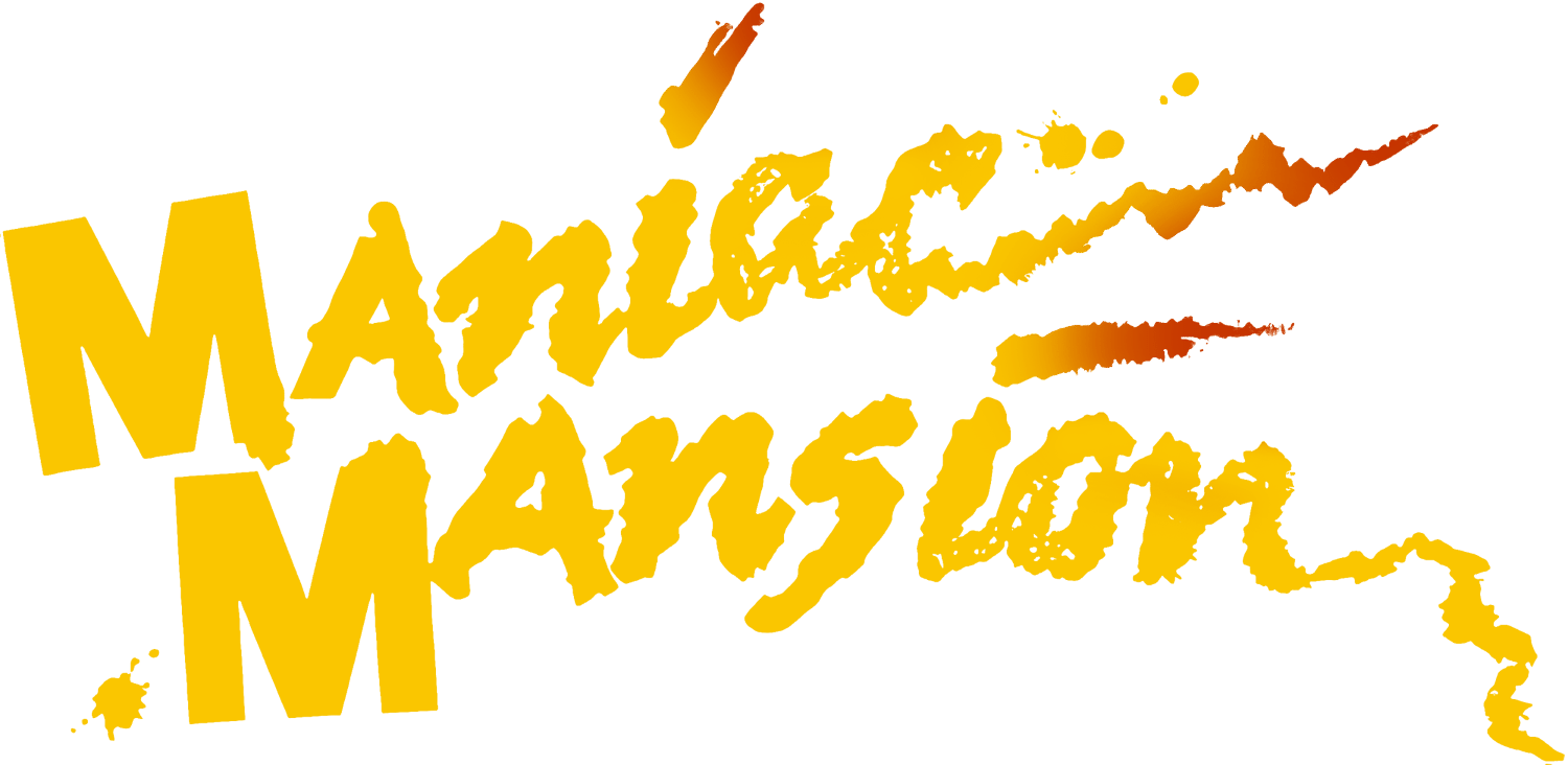 Maniac Mansion logo for Commodore 64